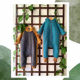 Overall dublat din lână fiartă, Lunna Bluesky